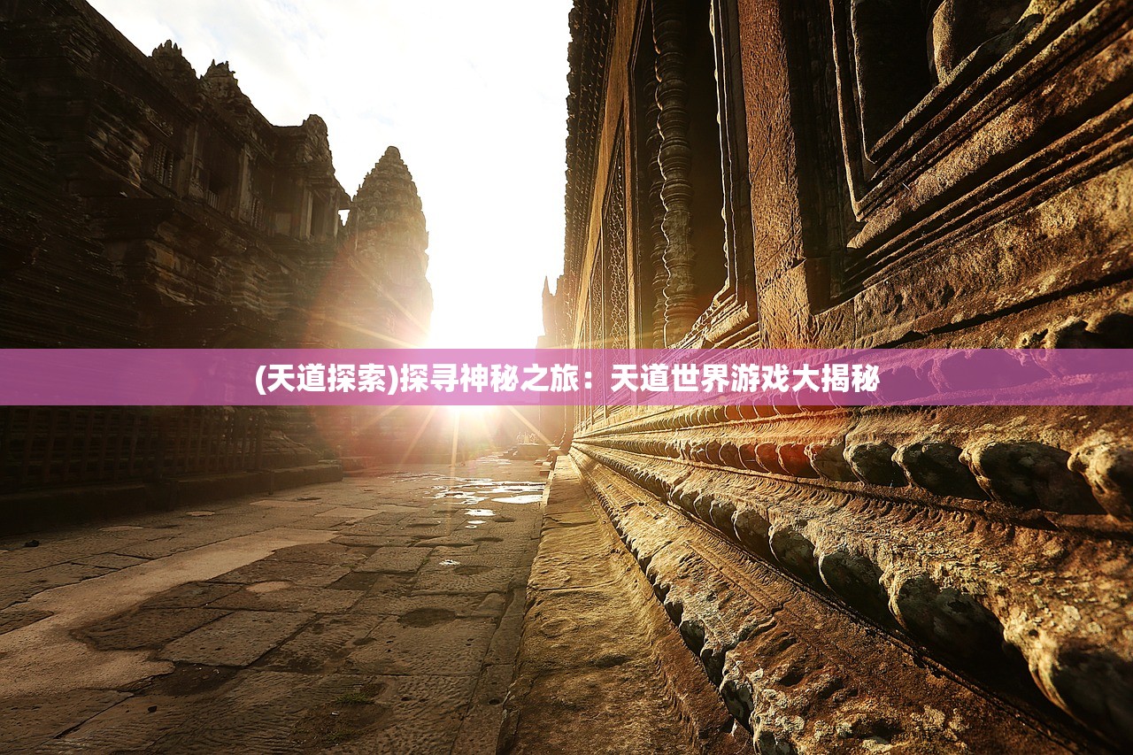 (天道探索)探寻神秘之旅：天道世界游戏大揭秘