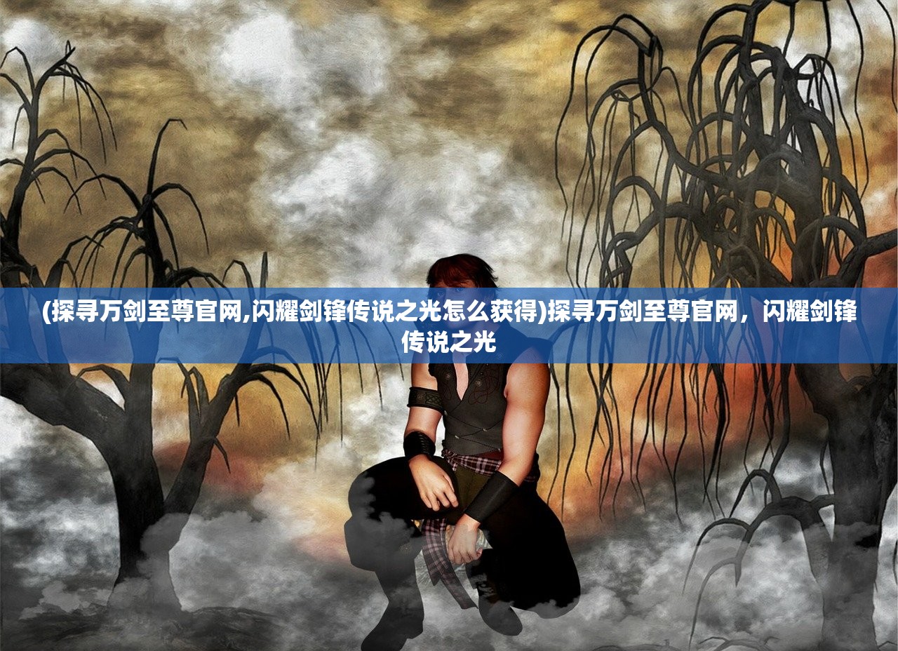 (探寻万剑至尊官网,闪耀剑锋传说之光怎么获得)探寻万剑至尊官网，闪耀剑锋传说之光