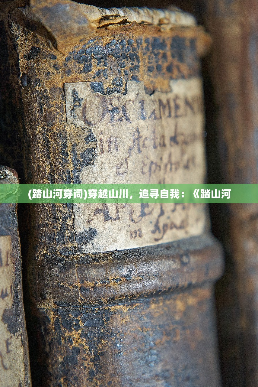 (踏山河穿词)穿越山川，追寻自我：《踏山河