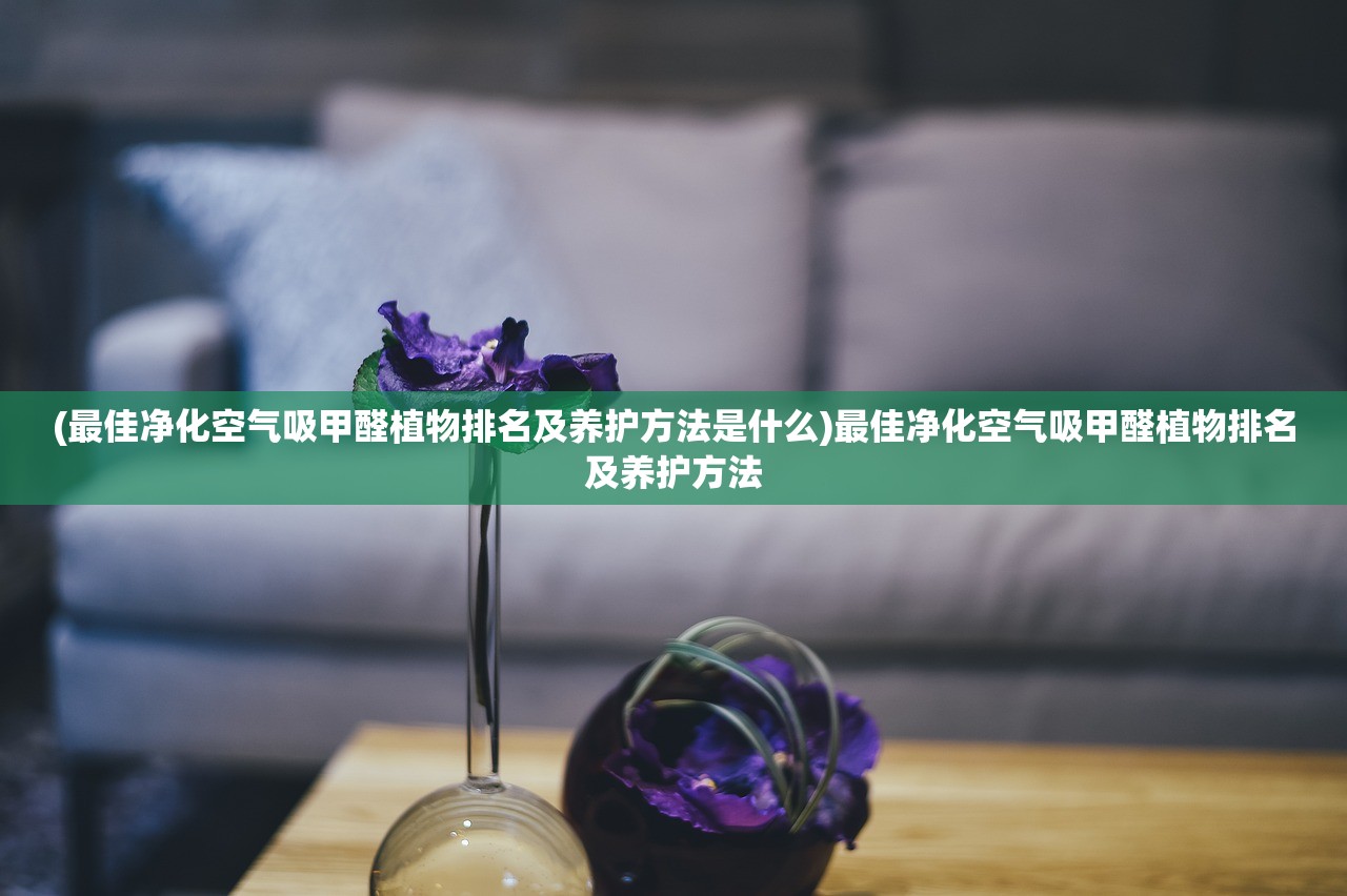 (最佳净化空气吸甲醛植物排名及养护方法是什么)最佳净化空气吸甲醛植物排名及养护方法