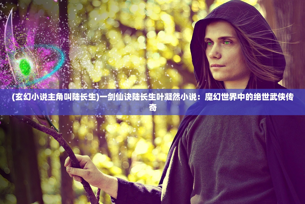 (玄幻小说主角叫陆长生)一剑仙诀陆长生叶凝然小说：魔幻世界中的绝世武侠传奇