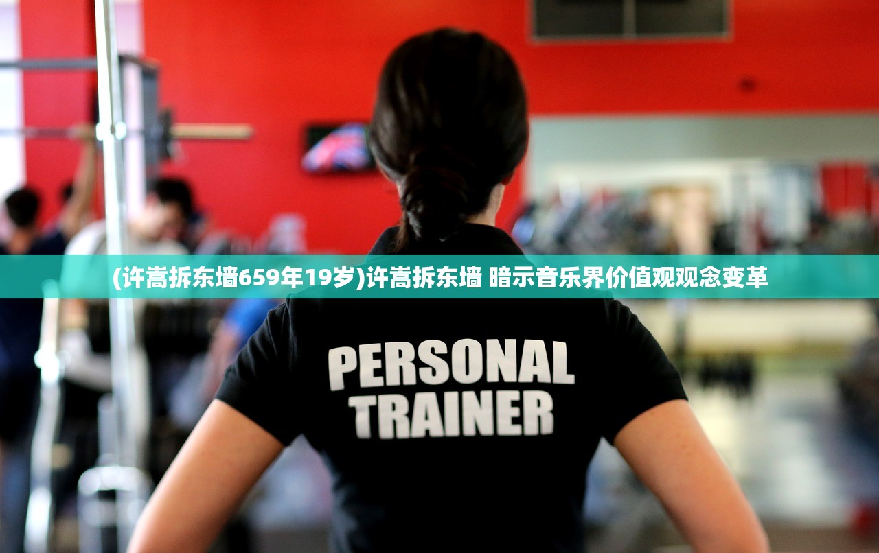 (许嵩拆东墙659年19岁)许嵩拆东墙 暗示音乐界价值观观念变革