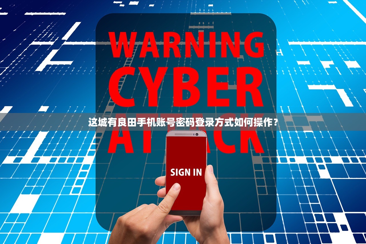 这城有良田手机账号密码登录方式如何操作？