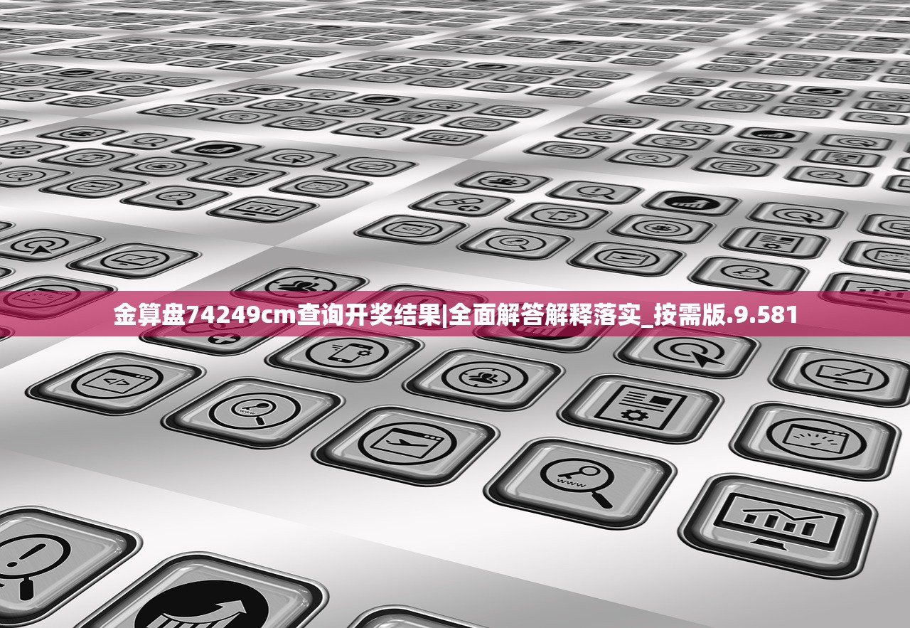 金算盘74249cm查询开奖结果|全面解答解释落实_按需版.9.581