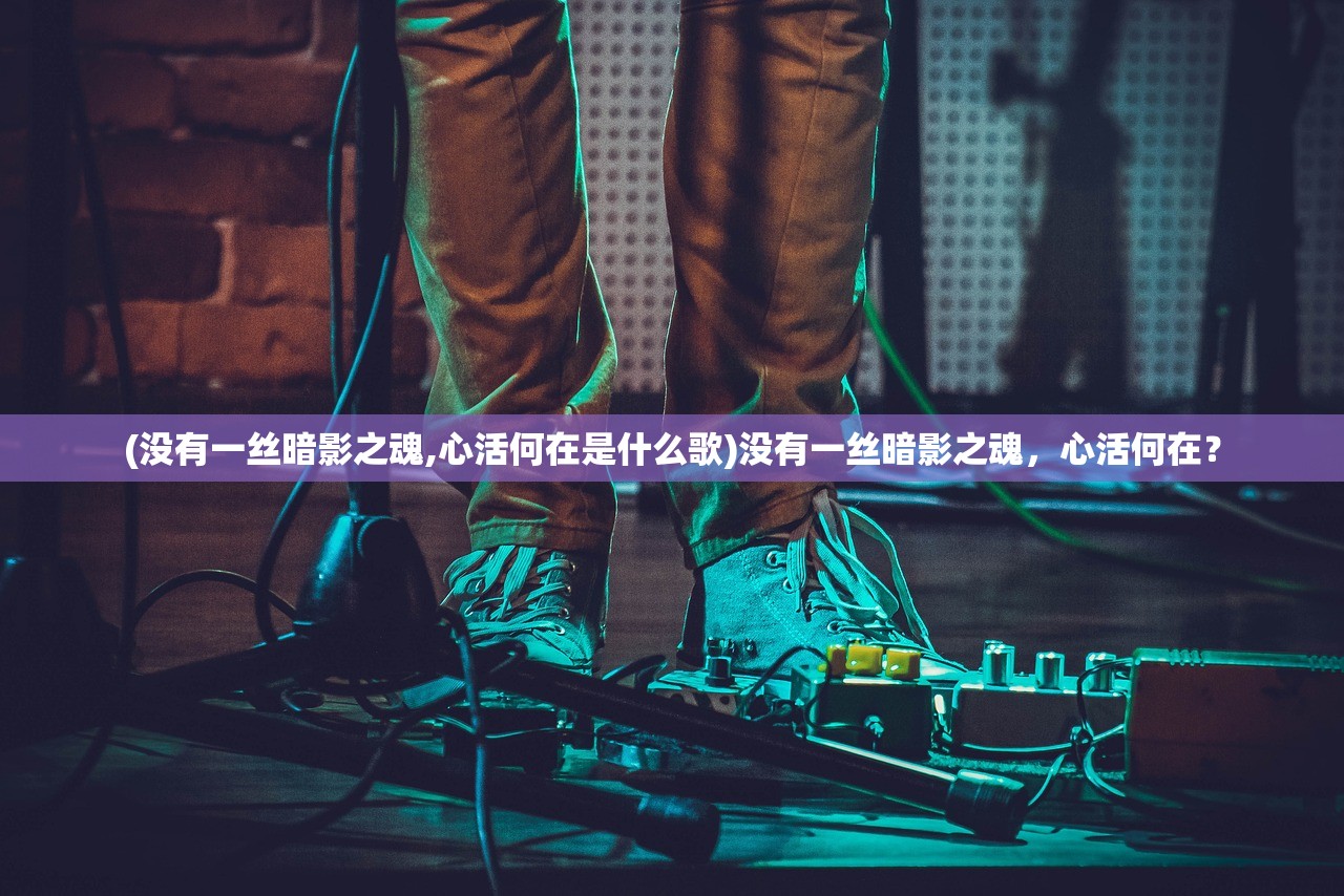 (没有一丝暗影之魂,心活何在是什么歌)没有一丝暗影之魂，心活何在？