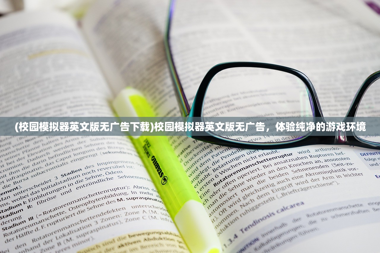 (校园模拟器英文版无广告下载)校园模拟器英文版无广告，体验纯净的游戏环境
