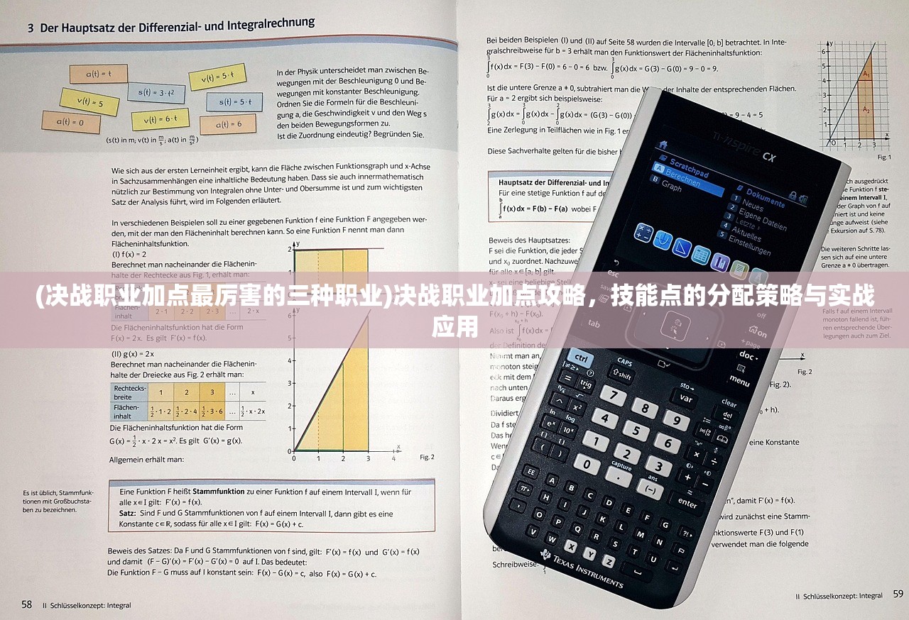 (决战职业加点最厉害的三种职业)决战职业加点攻略，技能点的分配策略与实战应用