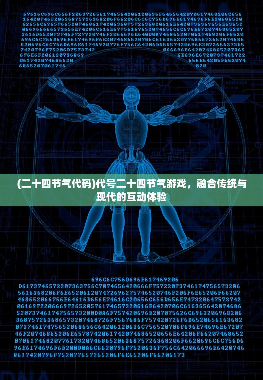 (二十四节气代码)代号二十四节气游戏，融合传统与现代的互动体验