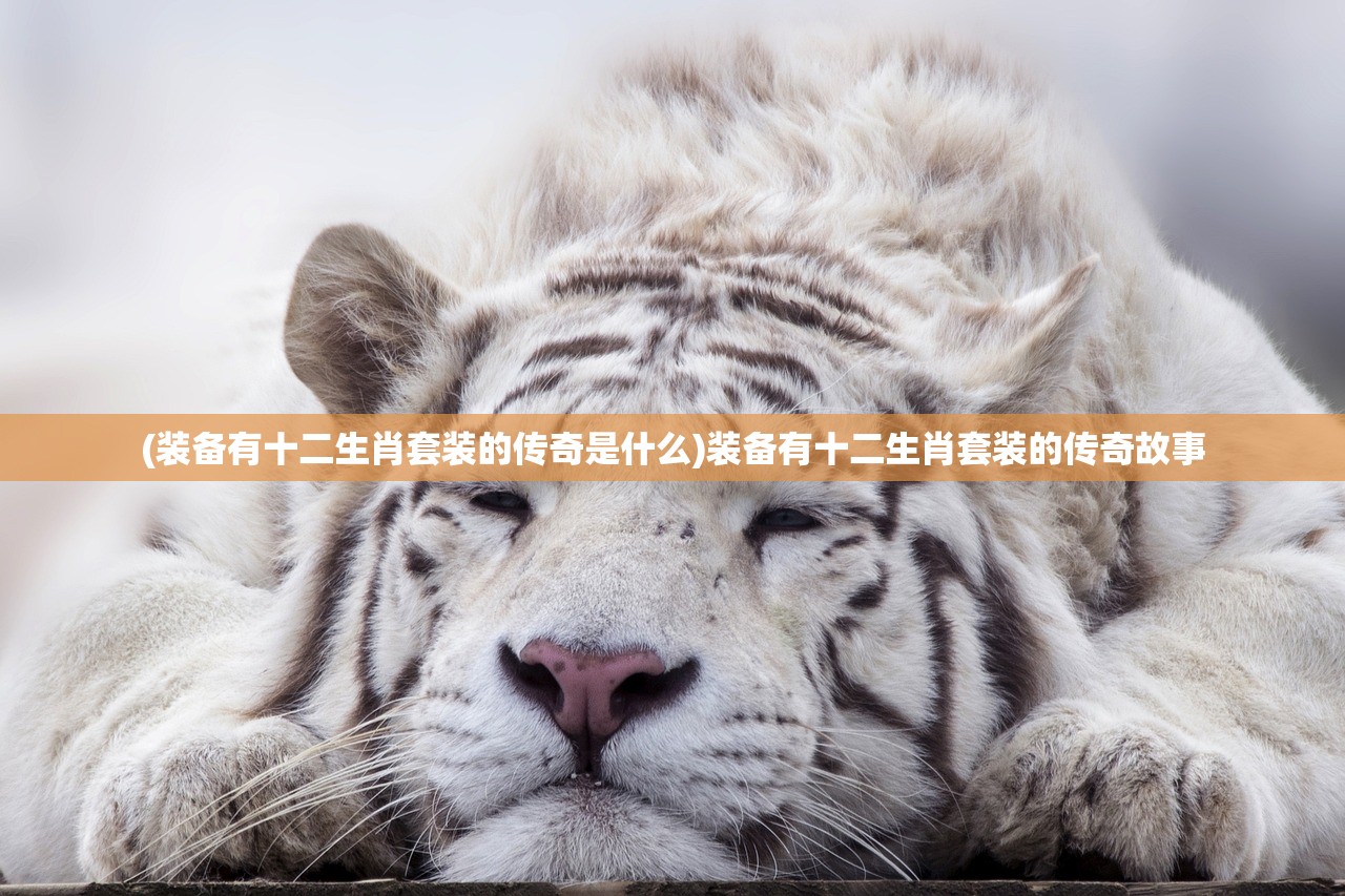 (装备有十二生肖套装的传奇是什么)装备有十二生肖套装的传奇故事