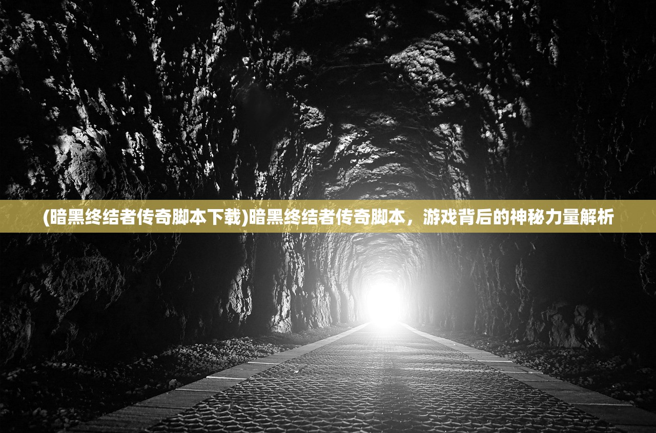 (暗黑终结者传奇脚本下载)暗黑终结者传奇脚本，游戏背后的神秘力量解析