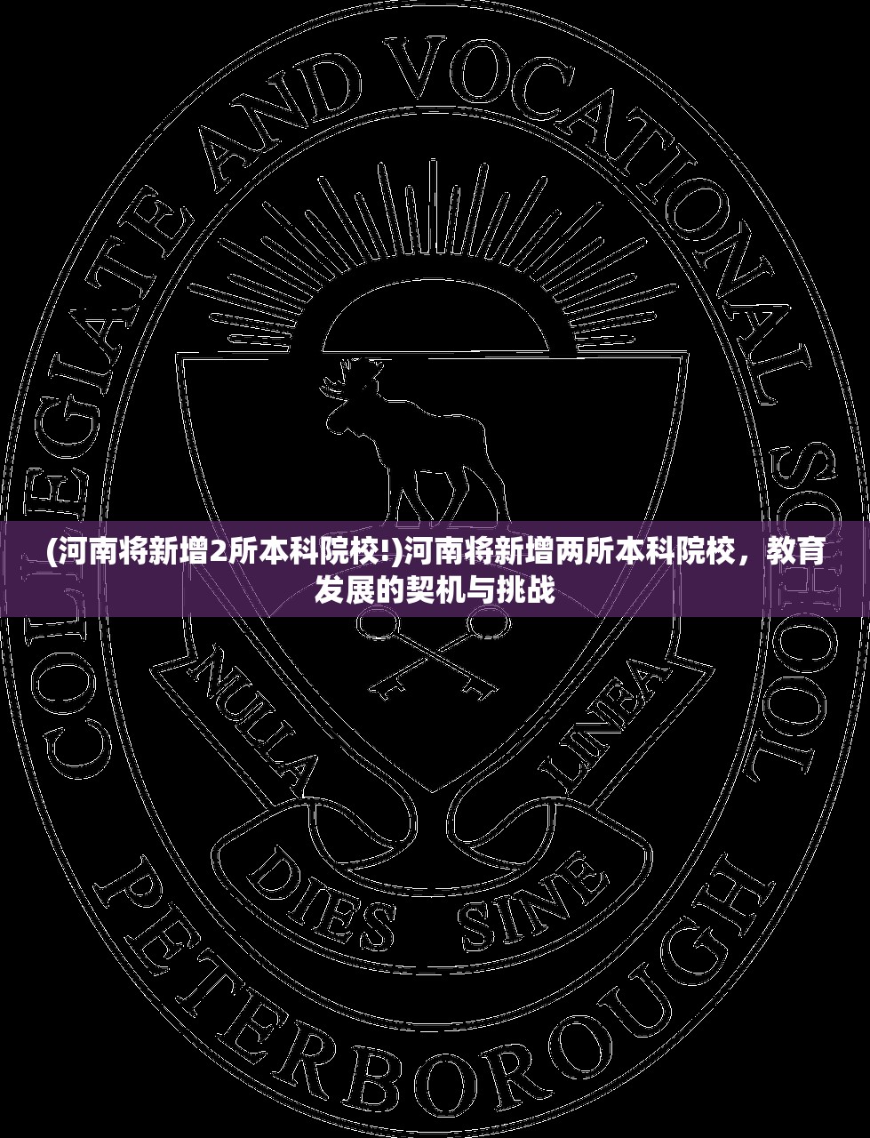 (河南将新增2所本科院校!)河南将新增两所本科院校，教育发展的契机与挑战